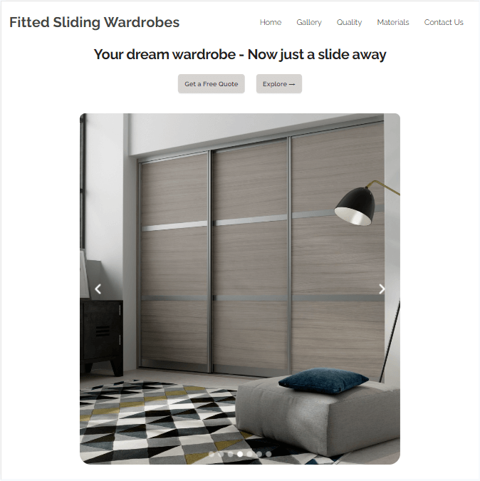 fitted sliding wardrobes